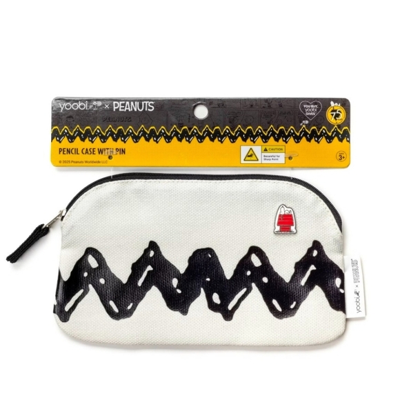 Peanuts | Office | Yoobi X Peanuts Nwt Snoopy Pencil Case With Pin ...